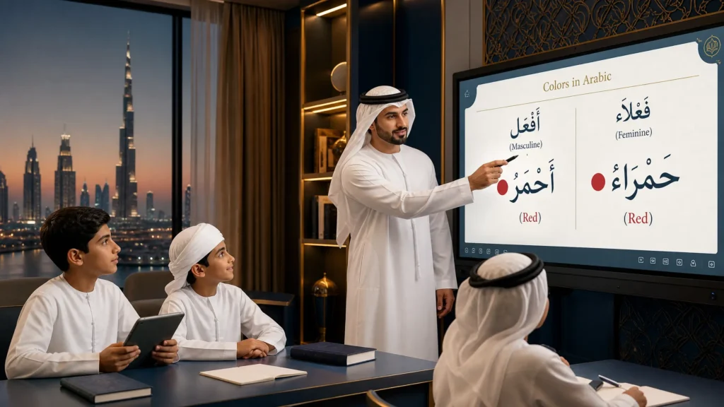 Colors in Arabic