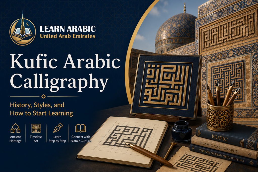 Kufic Arabic Calligraphy – History, Styles, and How to Start Learning