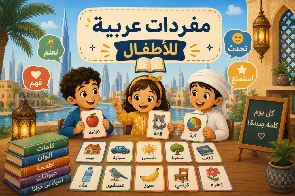 Essential Arabic Vocabulary for Kids 