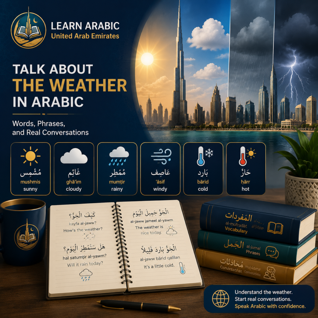 How to Talk About the Weather in Arabic? Words, Phrases, and Real Conversations