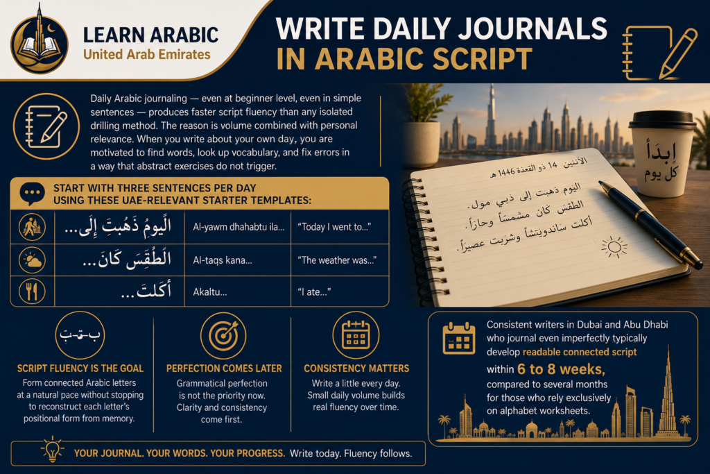 Arabic Writing Practice In The UAE 5 image 128