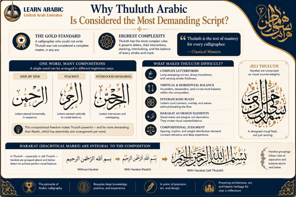 Thuluth Arabic Calligraphy – The Master Script of Islamic Art 5 image 217
