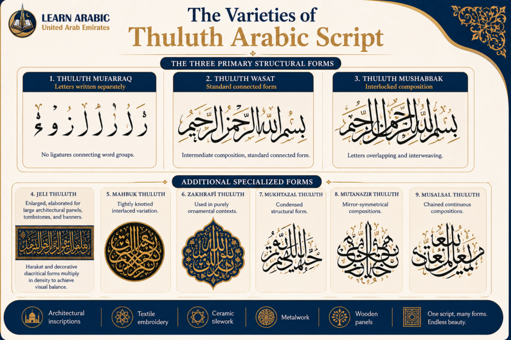 Thuluth Arabic Calligraphy – The Master Script of Islamic Art 4 image 218