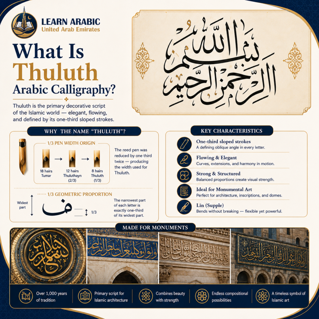 Thuluth Arabic Calligraphy – The Master Script of Islamic Art 1 image 219