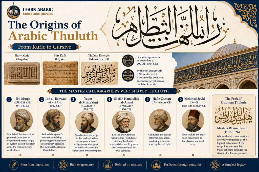 Thuluth Arabic Calligraphy – The Master Script of Islamic Art 3 image 220