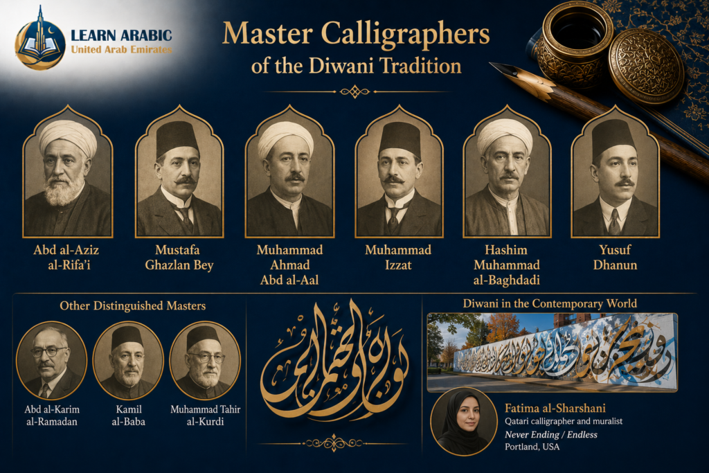 Diwani Arabic Calligraphy – History, Types, and Artistic Legacy 8 image 241