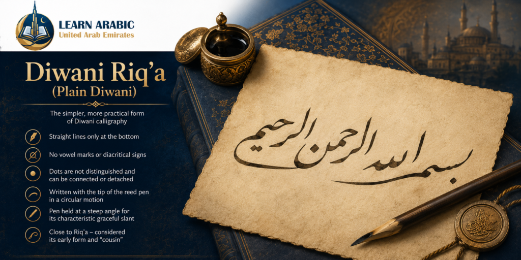 Diwani Arabic Calligraphy – History, Types, and Artistic Legacy 4 image 245