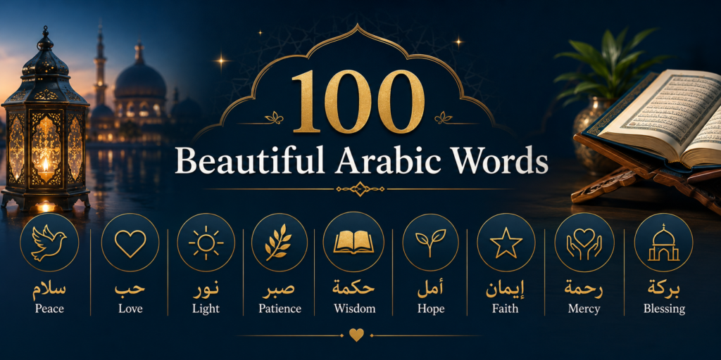 100 Beautiful Arabic Words With Meaning 5 image 26