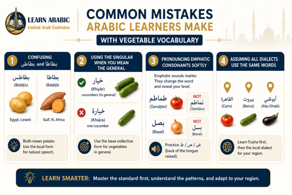 Vegetables in Arabic — The Complete Vocabulary Guide with Pronunciation 4 image 31