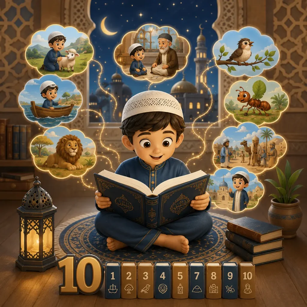 10 Interesting Easy Arabic Stories For Kids 
