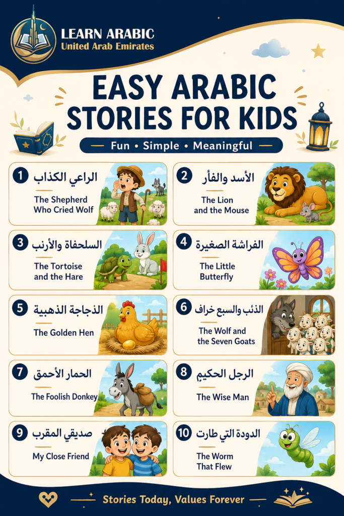 10 Interesting Easy Arabic Stories For Kids 1 image 17