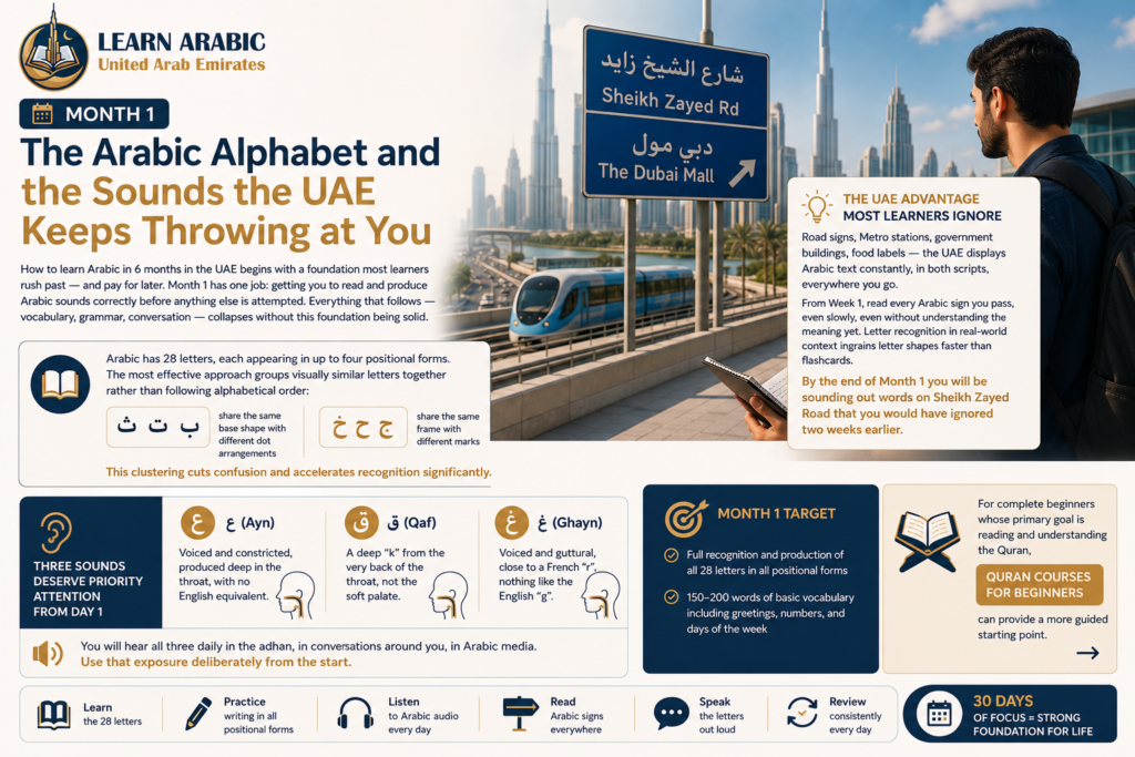 How to Learn Arabic in 6 Months in the UAE? — A Month-by-Month Plan That Actually Works 1 image 38