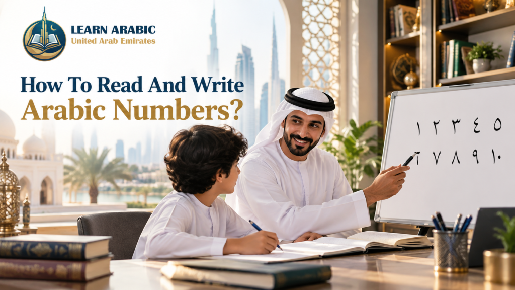 How To Read And Write Arabic Numbers?