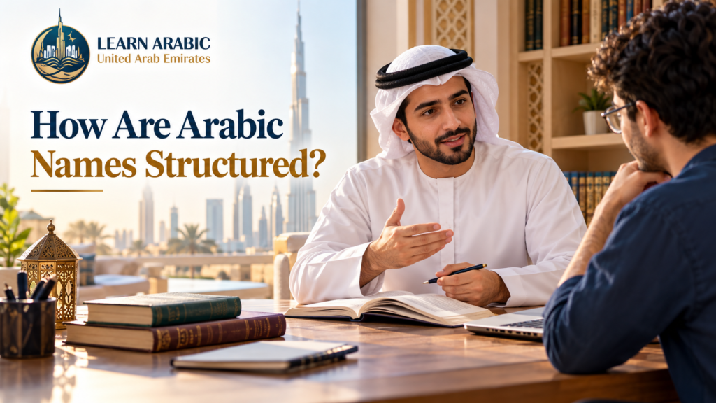 How Are Arabic Names Structured? 