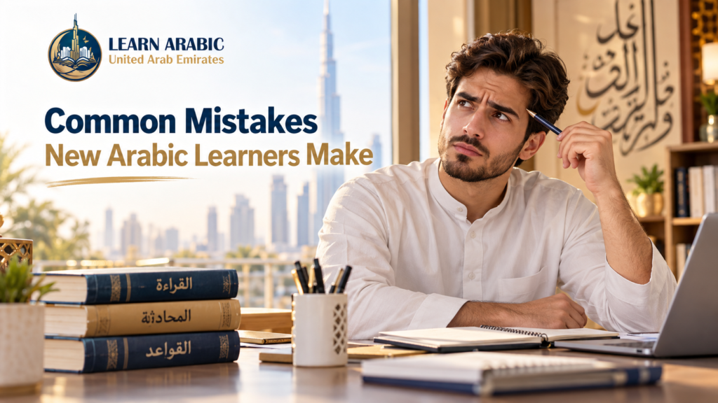 Common Mistakes New Arabic Learners Make (And How To Fix Them)