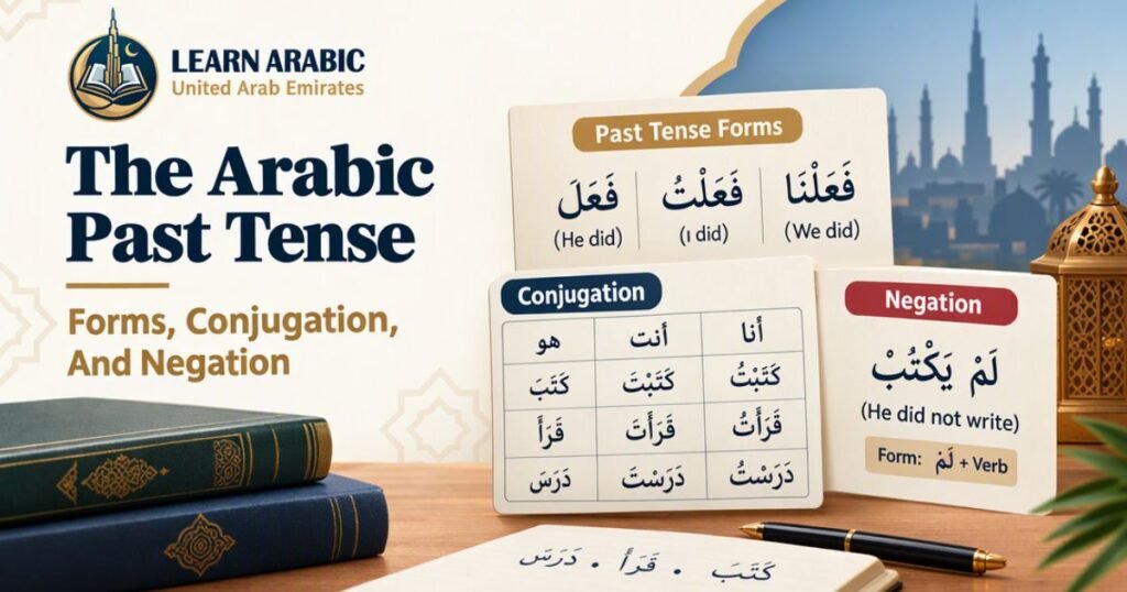 The Arabic Past Tense – Forms, Conjugation, And Negation