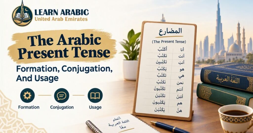 The Arabic Present Tense – Formation, Conjugation, And Usage 